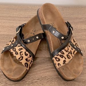 Birkenstock Betula Julie Leopard Sandals